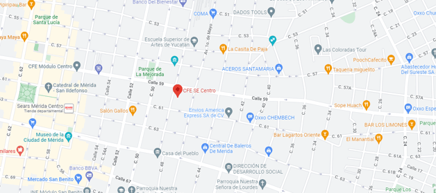 CFE PALMAS YUCATAN