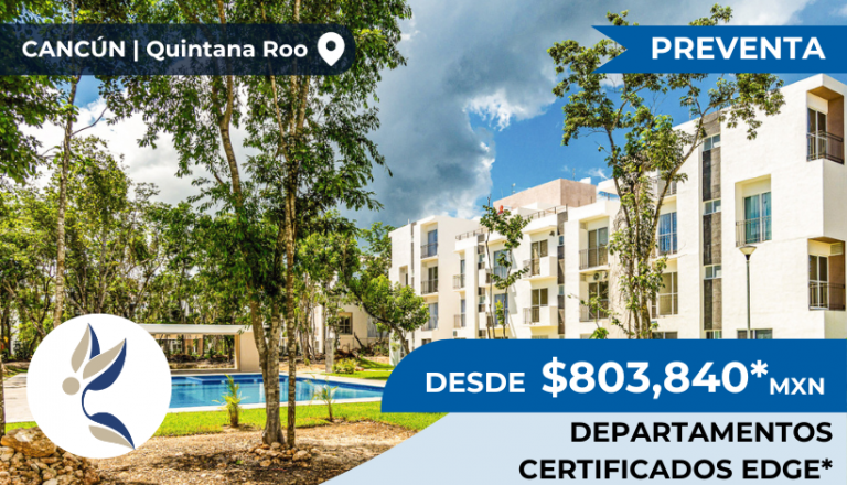 Casas en venta Quintana Roo. Departamentos de Nueva Residencial Turquesa.